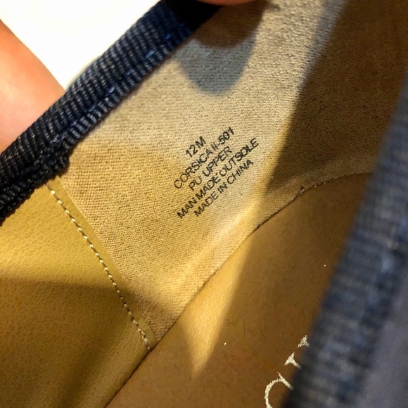 ROHB by Joyce Azria blue/black toe ballet flats - Picture 10 of 10